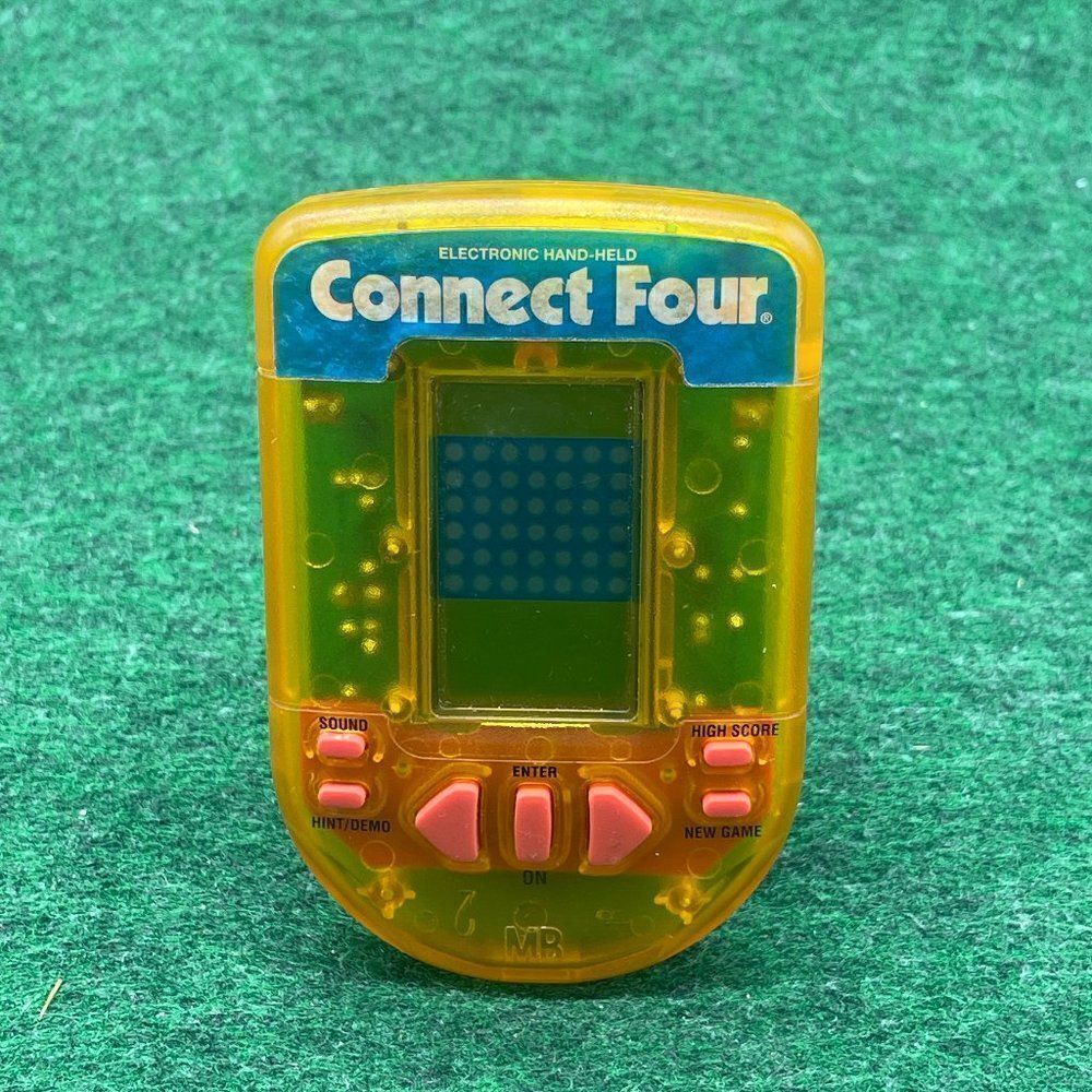Vintage Connect Four Electronic Hand-held Video Game 1995 Works